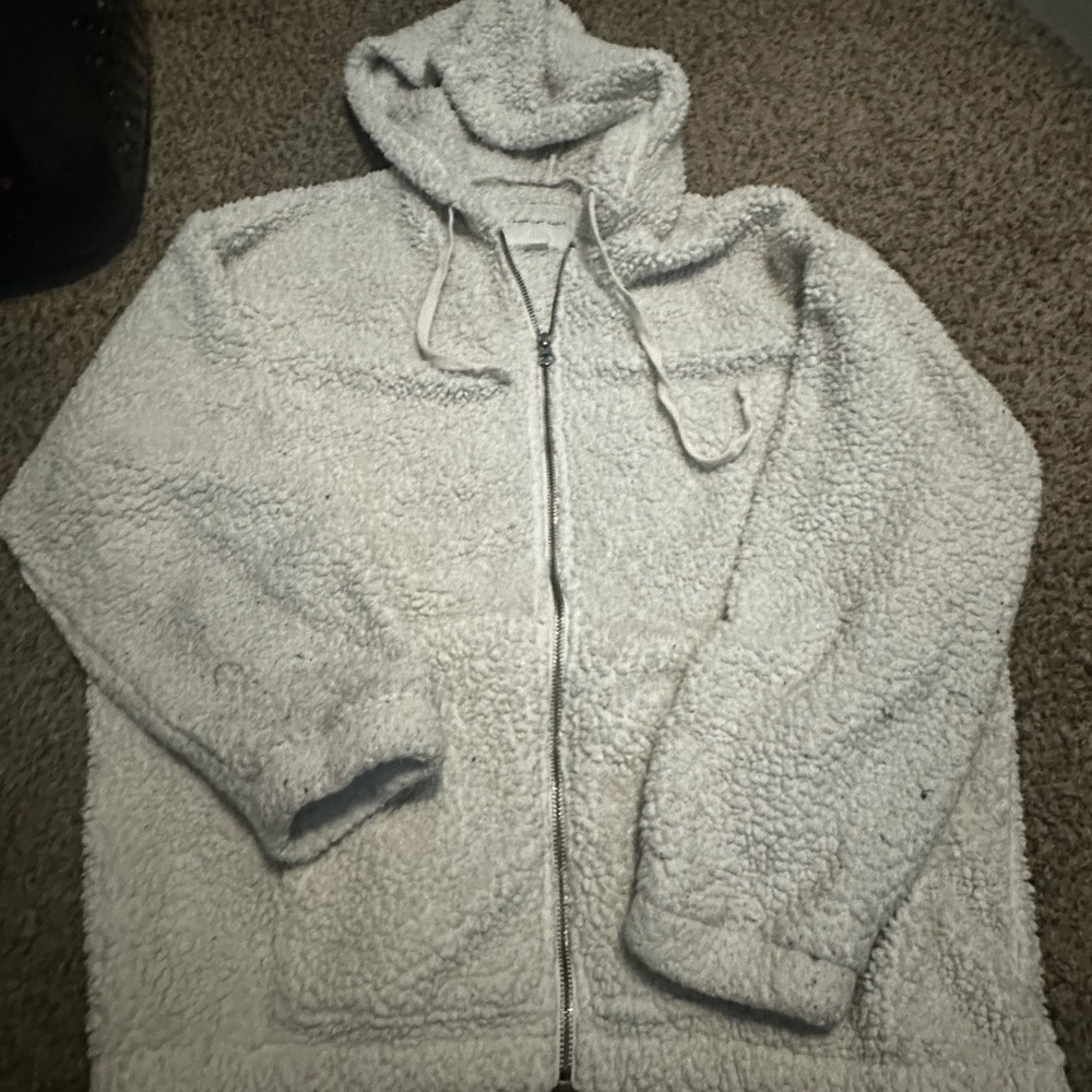 American eagle Sherpa zip up